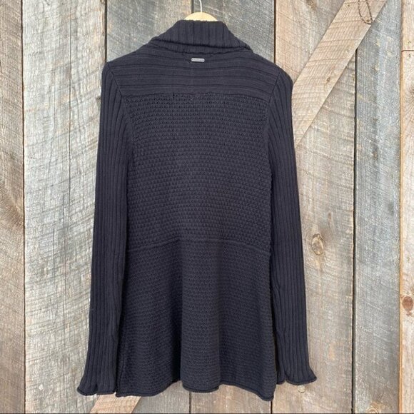 Calvin Klein cardigan, 💯 cotton knit,  black - Picture 10 of 13